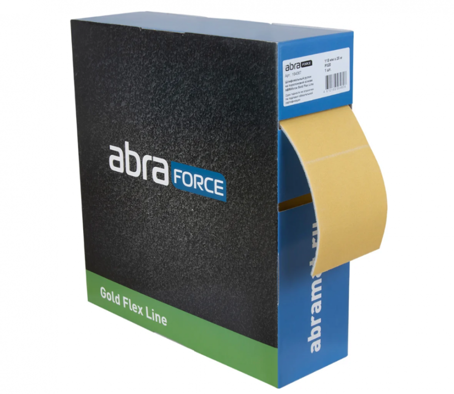 Шлифовальные рулоны на поролоновой основе Abraforce Gold Flex Line